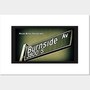 Burnside Avenue, Los Angeles, California by Mistah Wilson Posters and Art